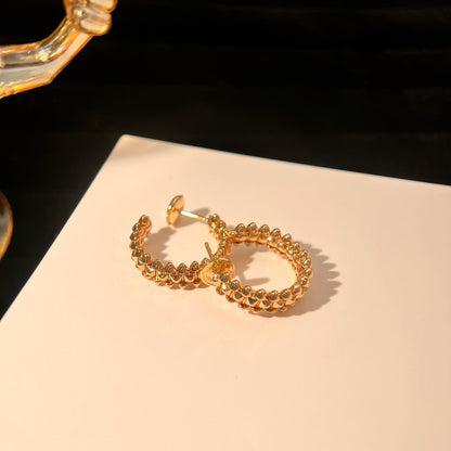 [Lumina]CLASH SMALL HOOP EARRINGS