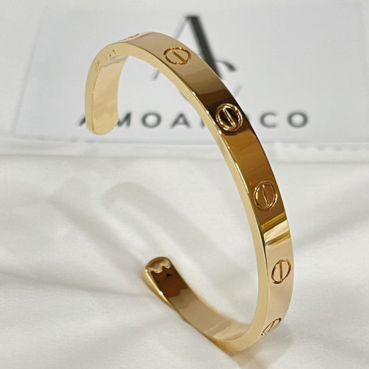 [Lumina]LOVE BRACELET 6.1MM OPEN CUFF