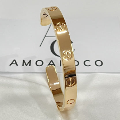 [Lumina]LOVE BRACELET 6.1MM OPEN CUFF