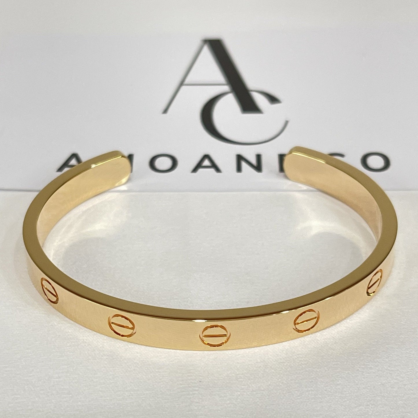 [Lumina]LOVE BRACELET 6.1MM OPEN CUFF