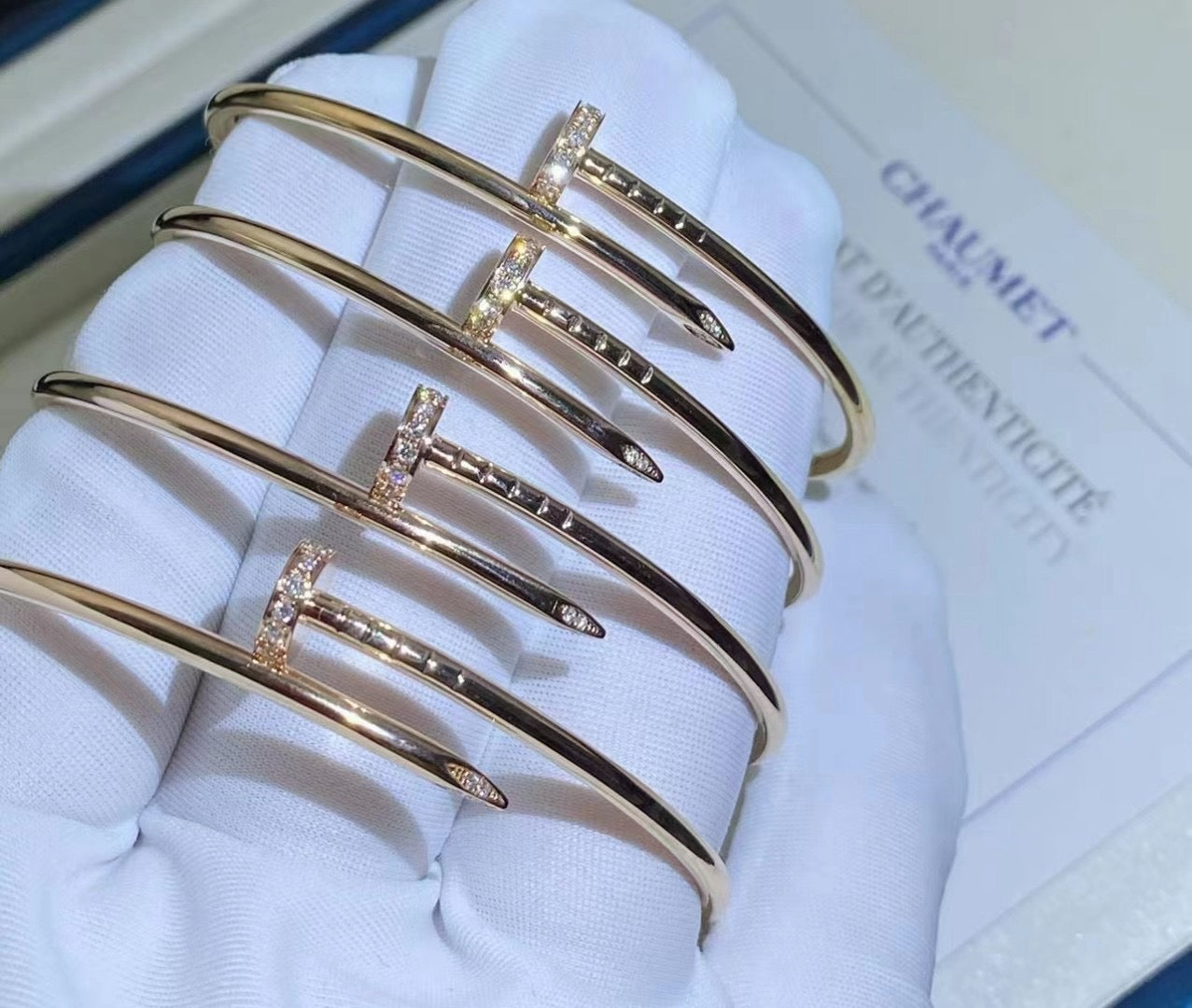 [Lumina]JUSTE BRACELET 2.5MM DIAMONDS