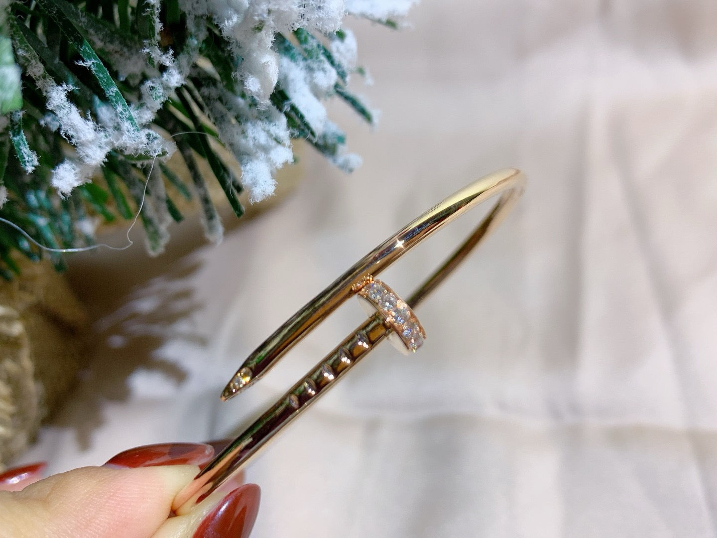 [Lumina]JUSTE BRACELET 2.5MM DIAMONDS