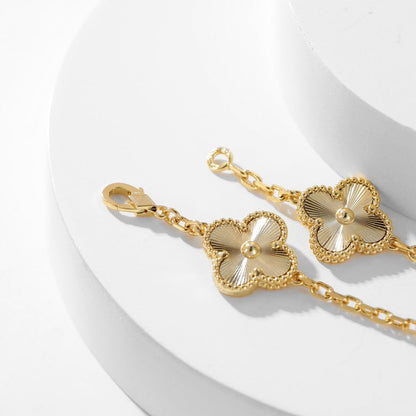 [Lumina]CLOVER 10 MOTIFS LASER NECKLACE