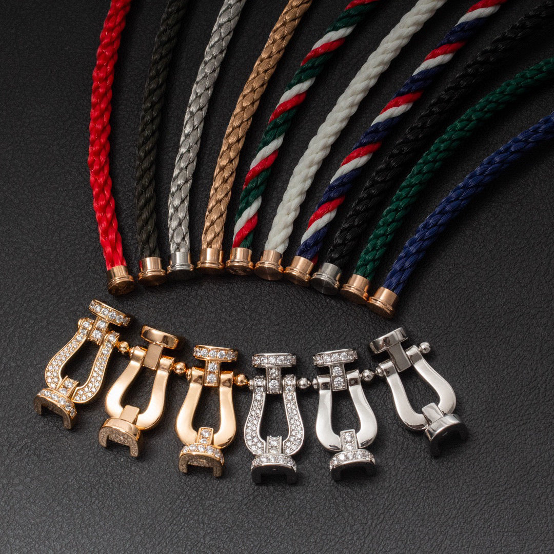 [Lumina]FORCE LARGE HORSESHOE NO DIAMOND BRACELET Lumina GOLD
