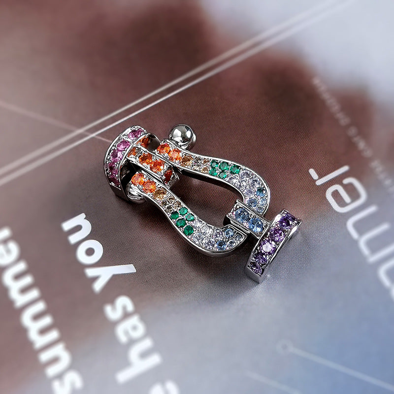 [Lumina]FORCE LARGE HORSESHOE CLASP  METAL BRACELET