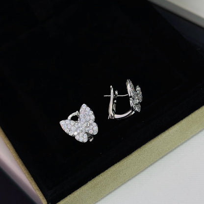 [Lumina]BUTTERFLY ALL DIAMOND EARRINGS