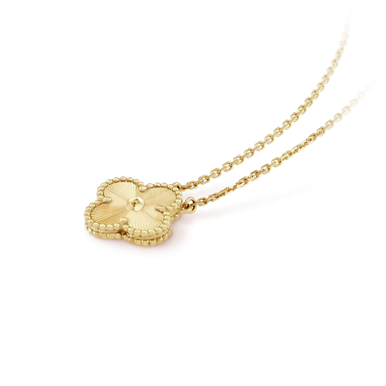 [Lumina]CLOVER 15MM LASER NECKLACE