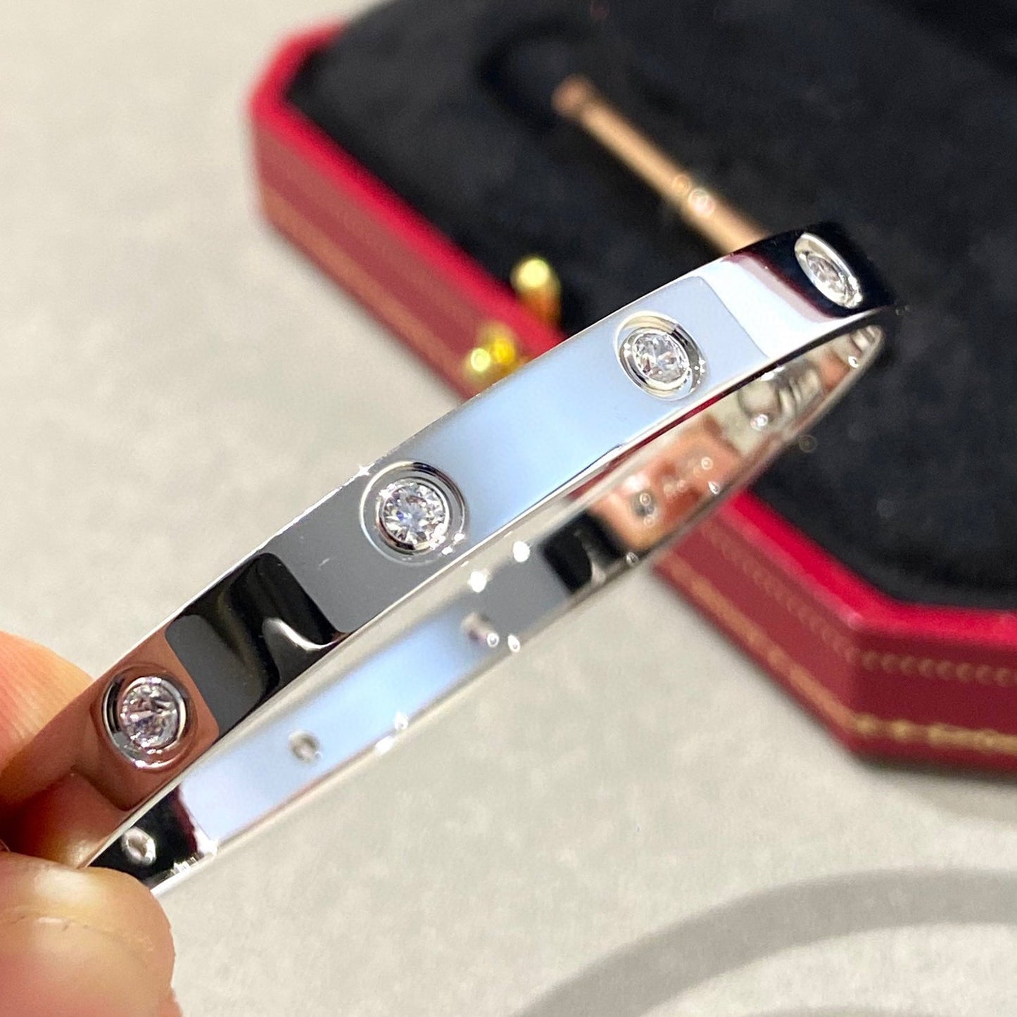 [Lumina]LOVE BRACELET 6.1MM 10 DIAMONDS