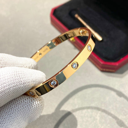 [Lumina]LOVE BRACELET 6.1MM 10 DIAMONDS