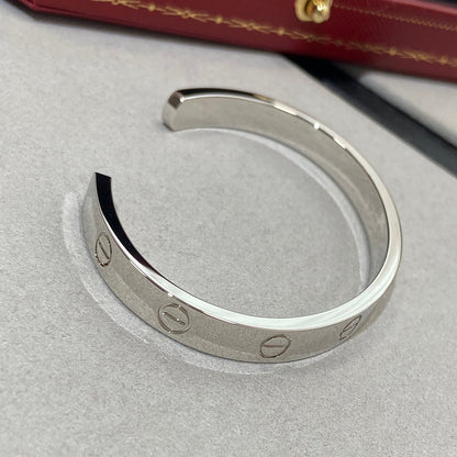 [Lumina]LOVE BRACELET 6.1MM 1 DIAMOND OPEN CUFF