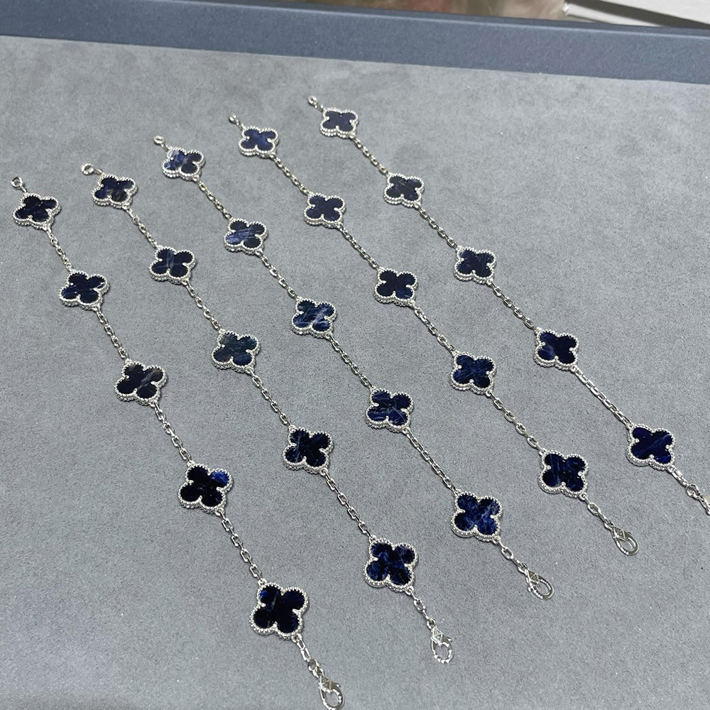 [Lumina]CLOVER 5 MOTIF PIETERSITE BRACELET COLLECTION