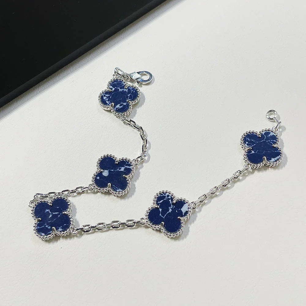 [Lumina]CLOVER 5 MOTIF PIETERSITE BRACELET COLLECTION