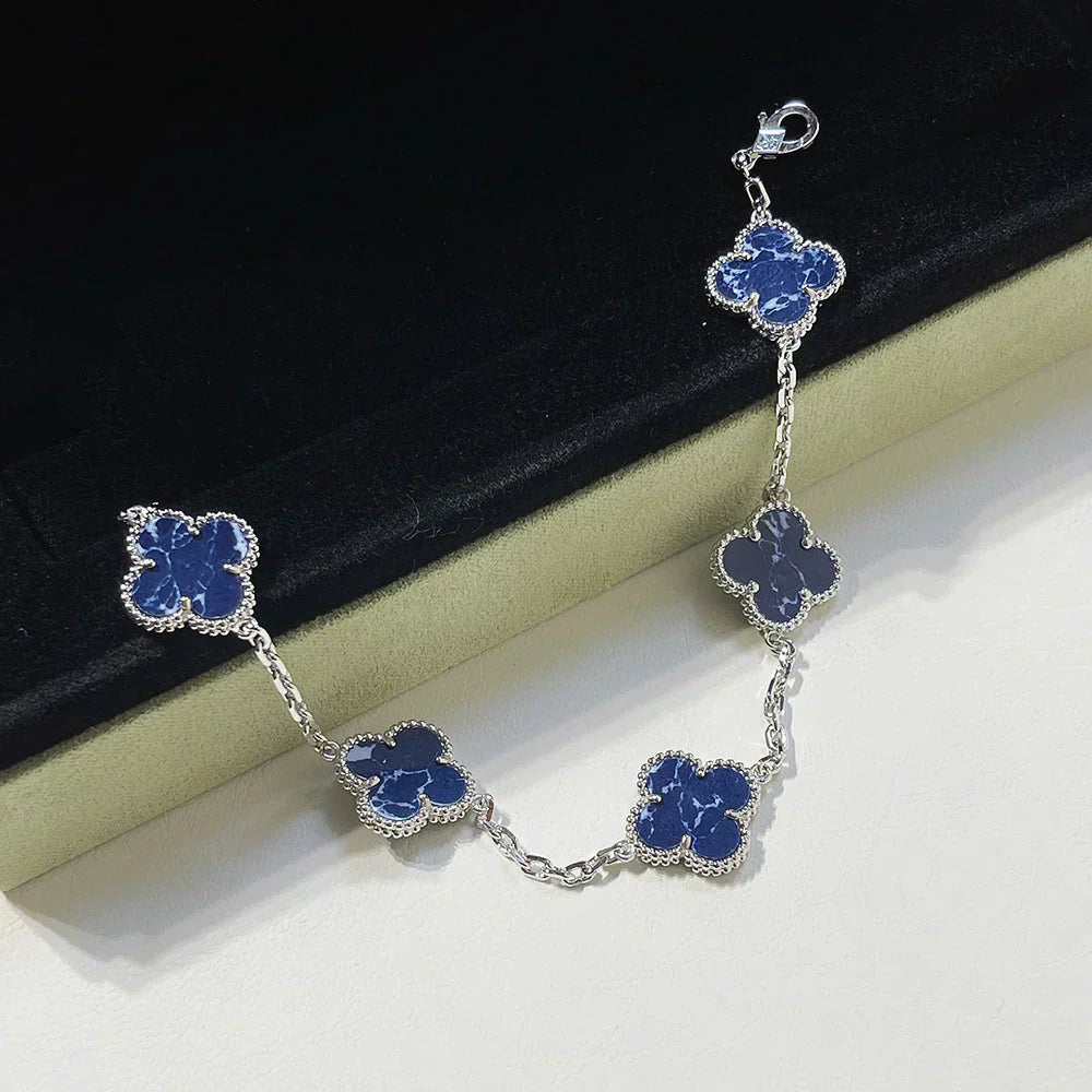 [Lumina]CLOVER 5 MOTIF PIETERSITE BRACELET COLLECTION