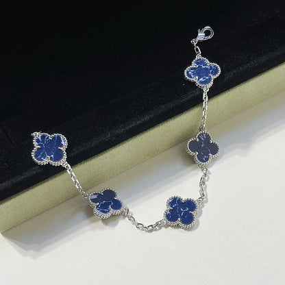 [Lumina]CLOVER 5 MOTIF PIETERSITE BRACELET COLLECTION