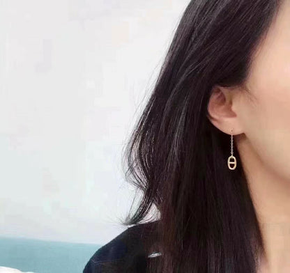 [Lumina]CHAINE TASSEL EARRINGS