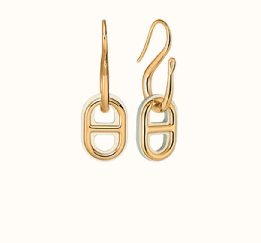 [Lumina]HM O'MAILLON GOLD EARRINGS