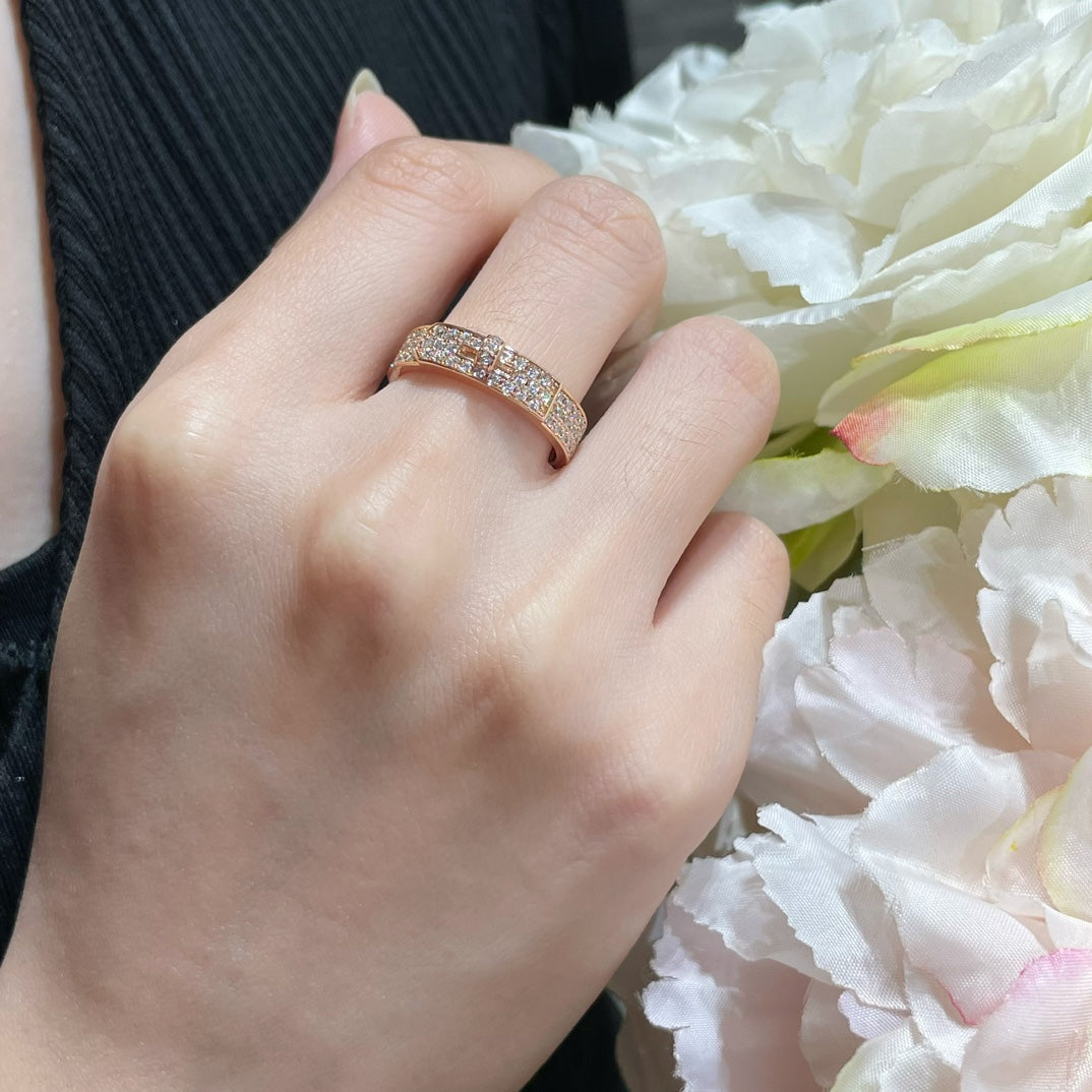 [Lumina]KELLY PINK GOLD DIAMOND RING