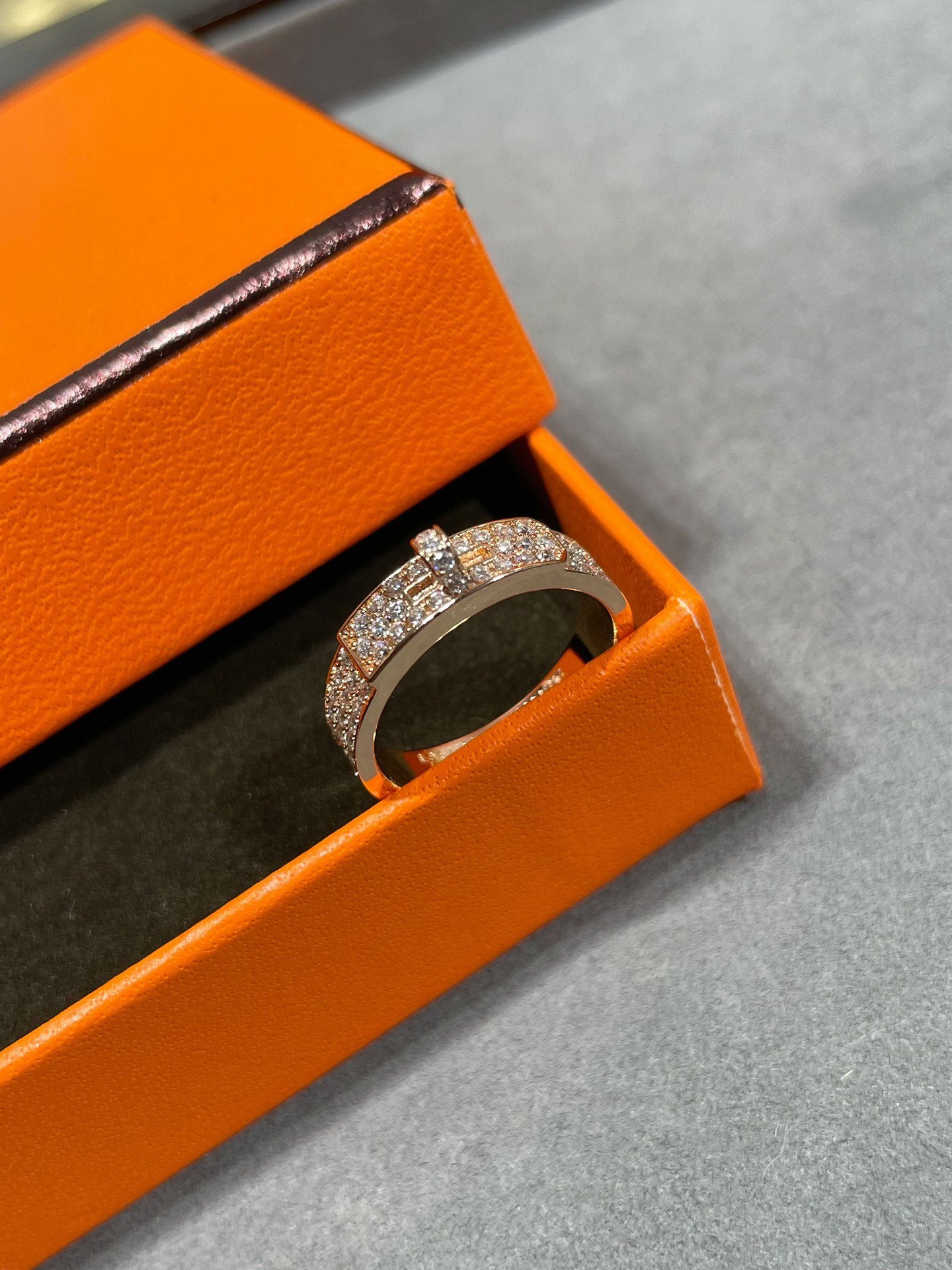 [Lumina]KELLY PINK GOLD DIAMOND RING