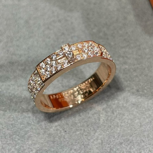 [Lumina]KELLY PINK GOLD DIAMOND RING