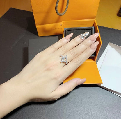 [Lumina]ECHAPPEE RING SILVER DIAMOND