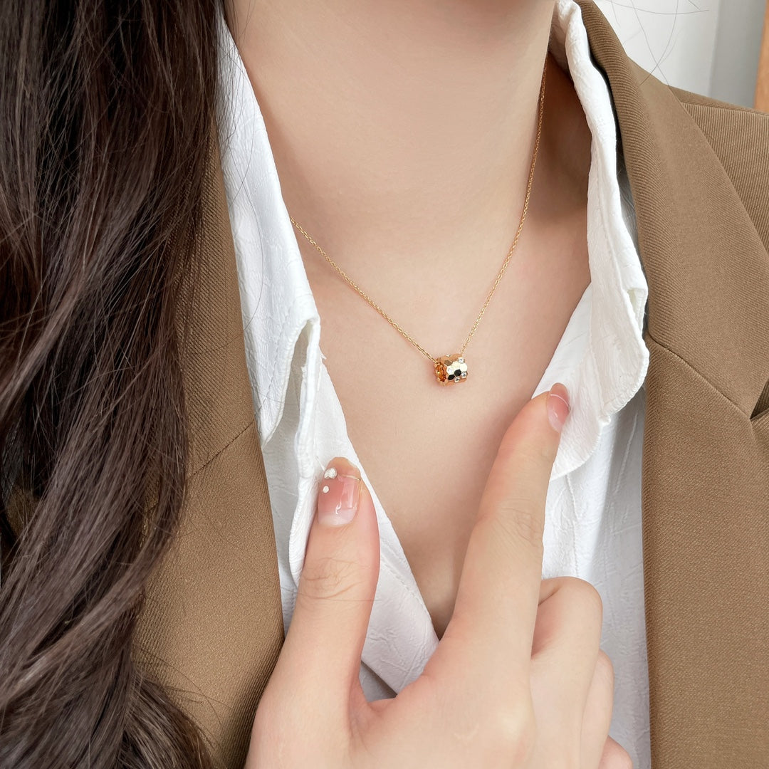 [Lumina]BEE MINI PEDANT DIAMOND NECKLACE
