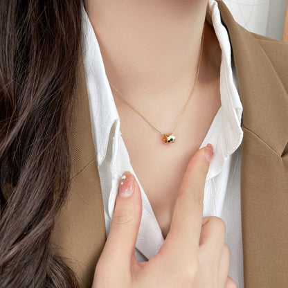 [Lumina]BEE MINI PEDANT DIAMOND NECKLACE