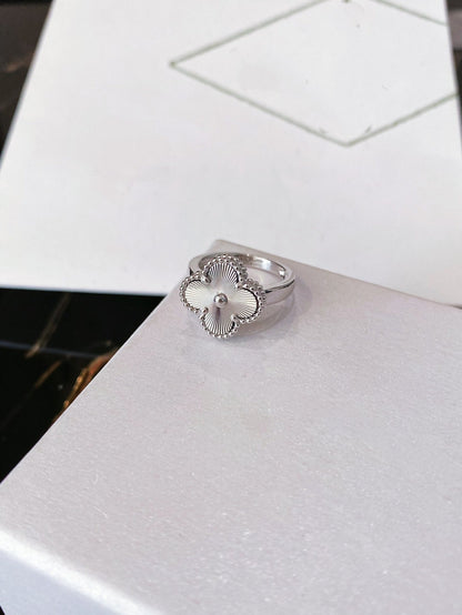 [Lumina]CLOVER SILVER RING