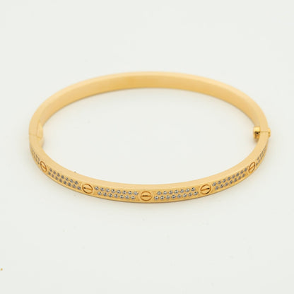 [Lumina]LOVE BRACELET 3.65MM DIAMOND-PAVED