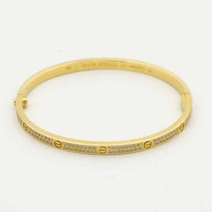 [Lumina]LOVE BRACELET 3.65MM DIAMOND-PAVED