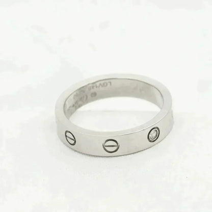 [Lumina]LOVE RING 4MM 1 DIAMOND SILVER
