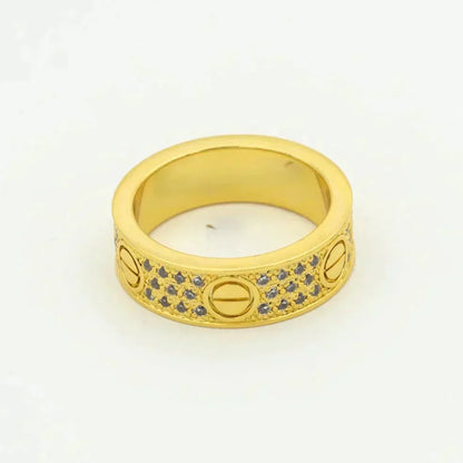 [Lumina]LOVE RING 5.5MM DIAMONDS PAVED