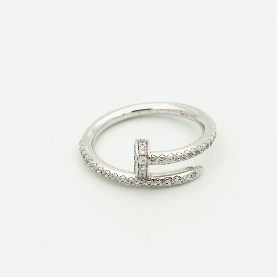 [Lumina]JUSTE RING 1.8MM SILVER DIAMONDS