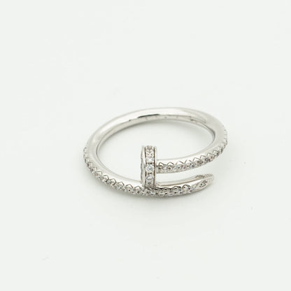 [Lumina]JUSTE RING 1.8MM SILVER DIAMONDS