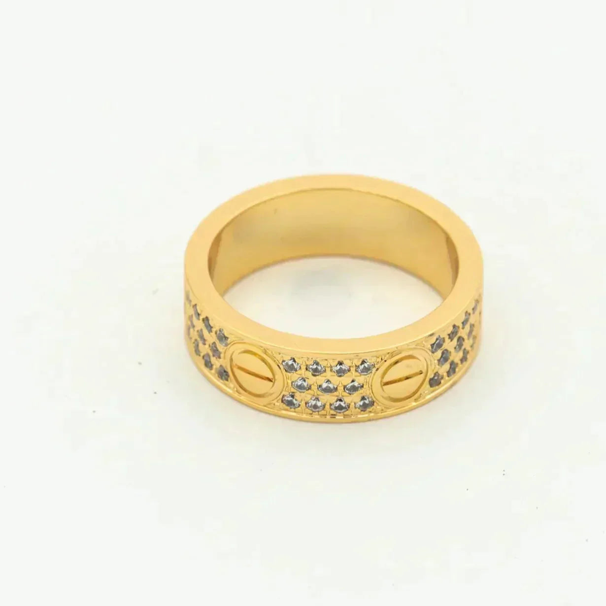[Lumina]LOVE RING 5.5MM DIAMONDS PAVED