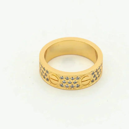 [Lumina]LOVE RING 5.5MM DIAMONDS PAVED