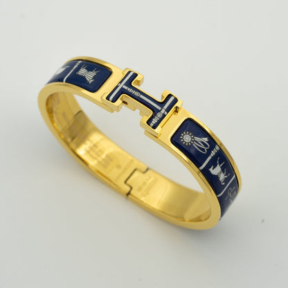 [Lumina]H BRACELET BLUE CERAMIC