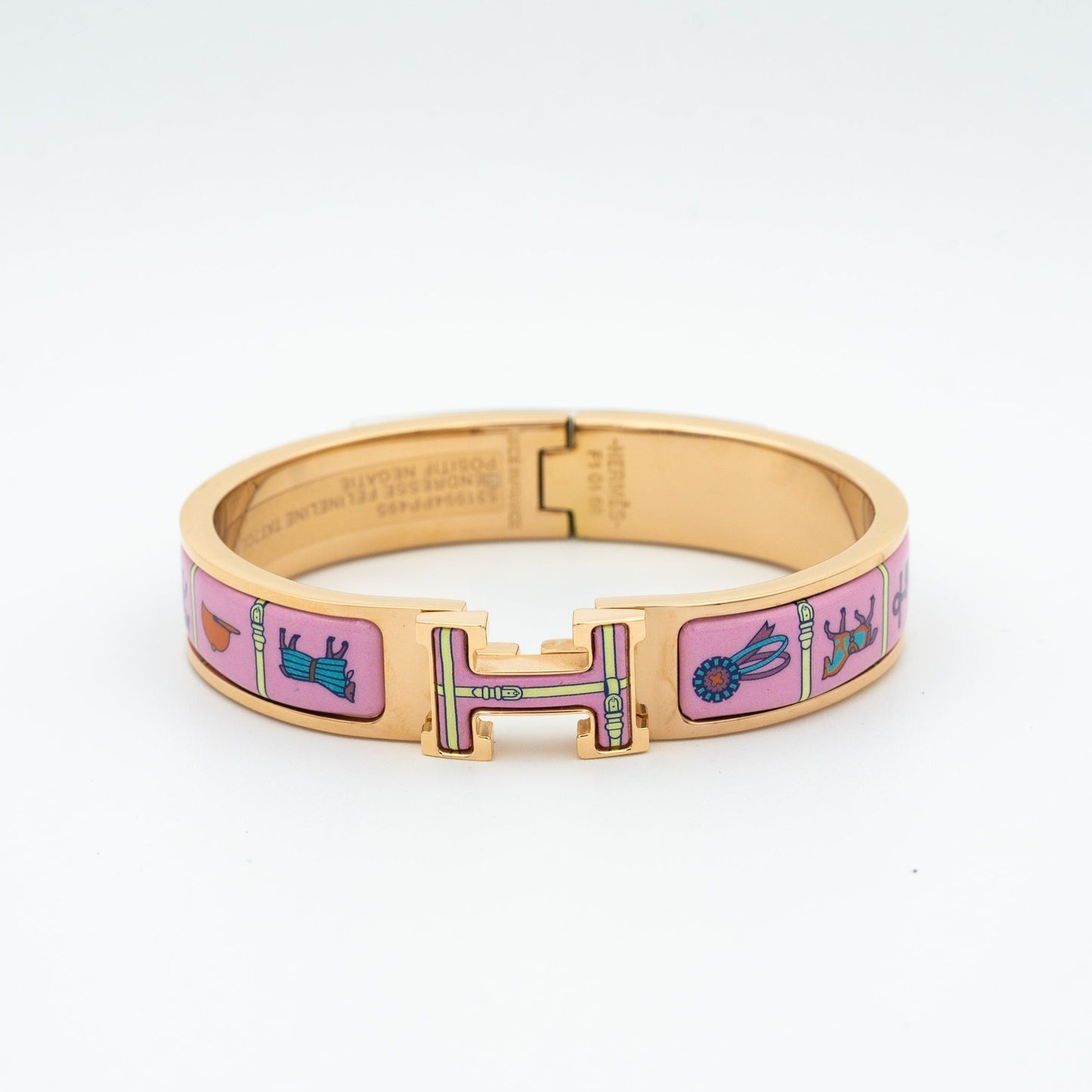 [Lumina]H PINK GOLD BRACELET PINK CERAMIC