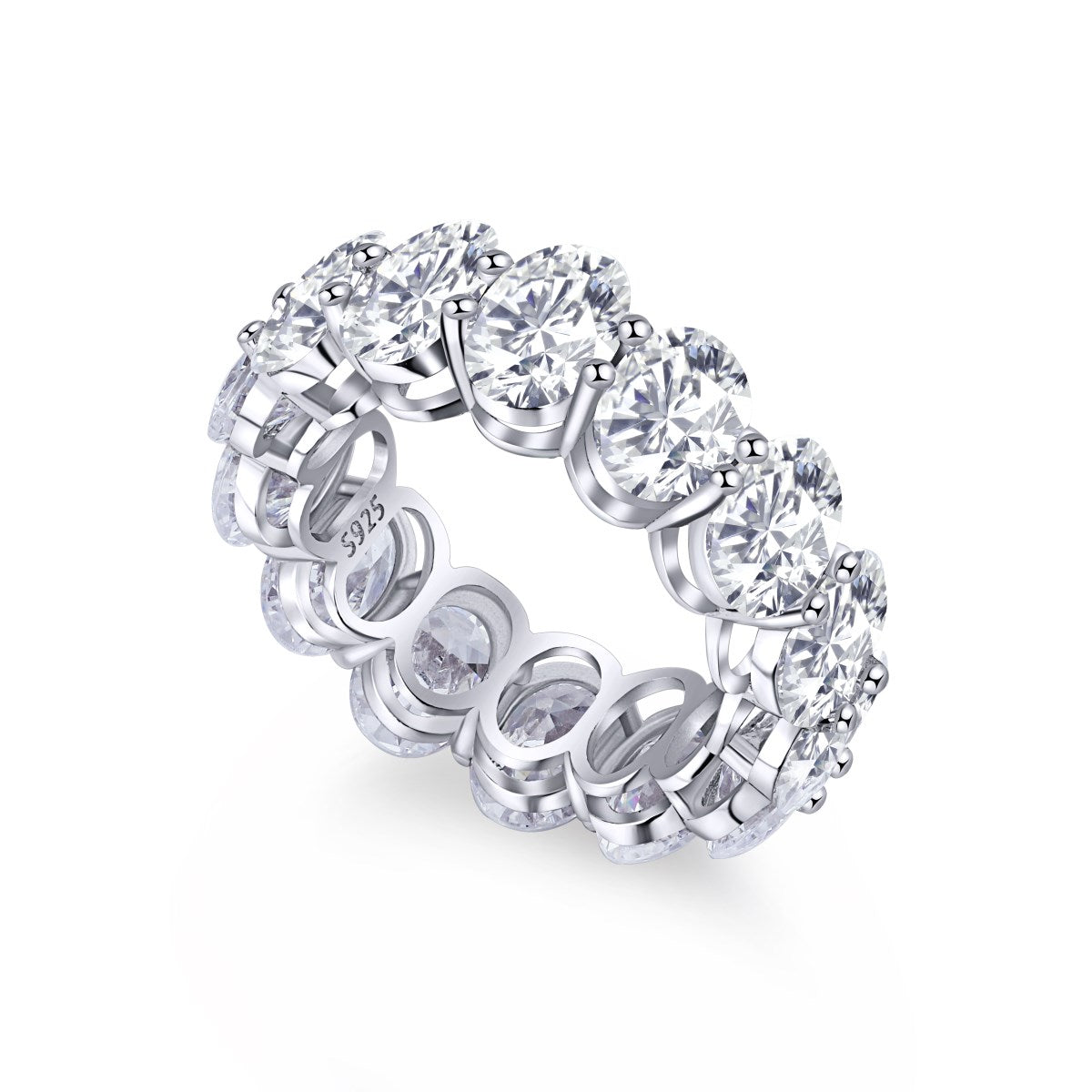 [Lumina Jewelry]Dainty Elongated Cushion Cut Tennis Ring