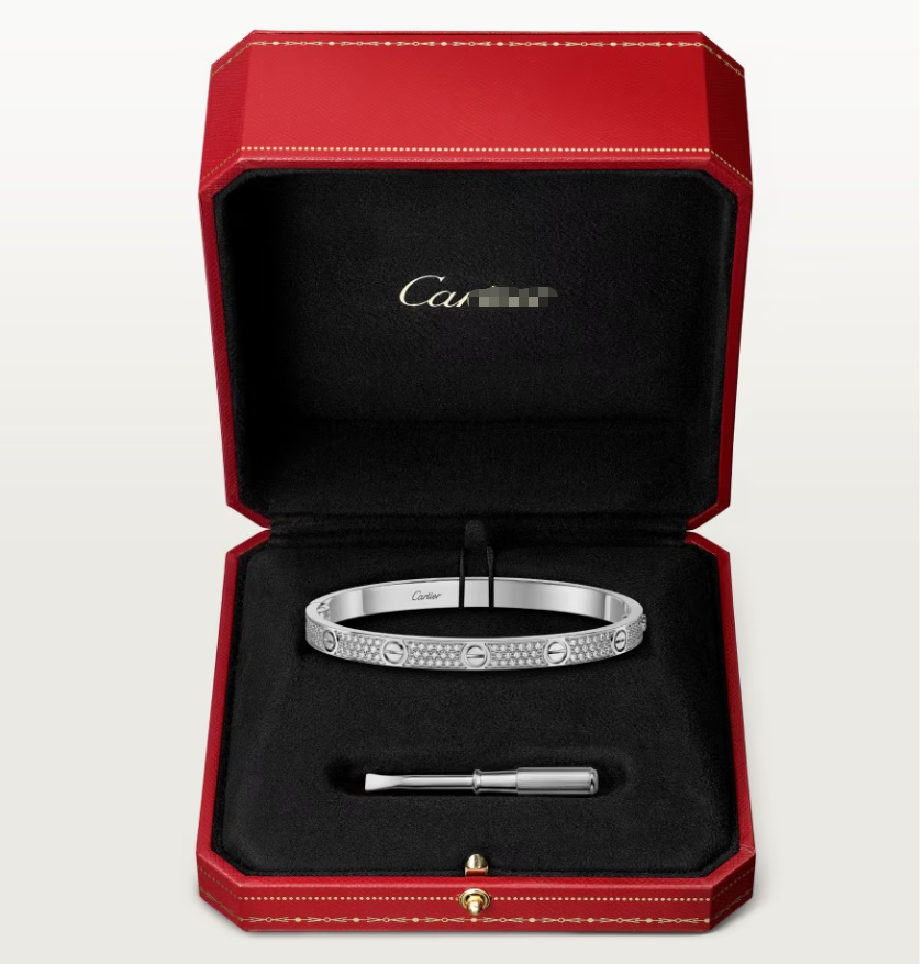 [Lumina]NEW-LOVE-4.8MM-Width Diamond-Studded Bracelet