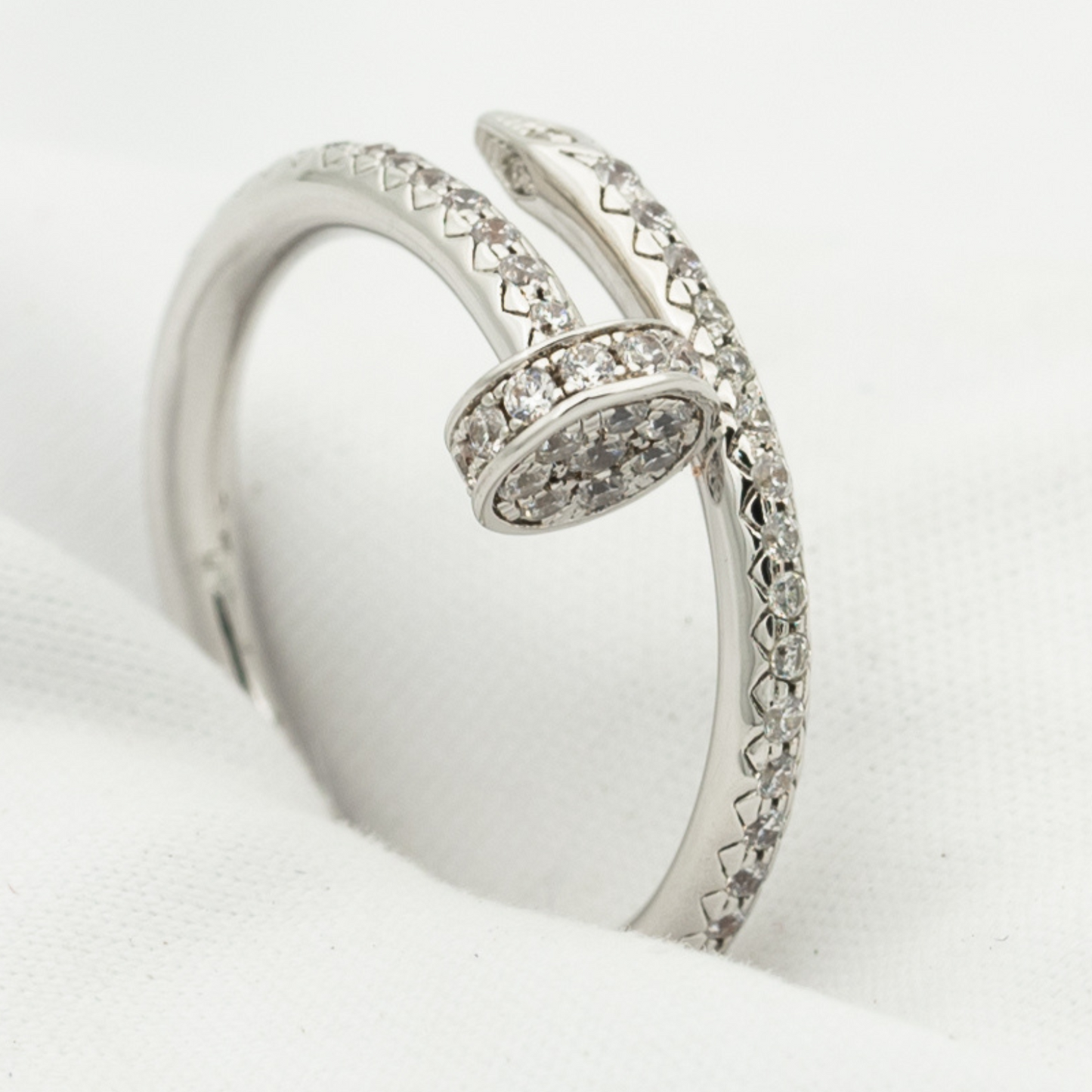 [Lumina]JUSTE RING 1.8MM SILVER DIAMONDS
