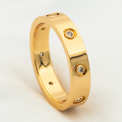[Lumina]LOVE RING 3.6MM 8 DIAMONDS
