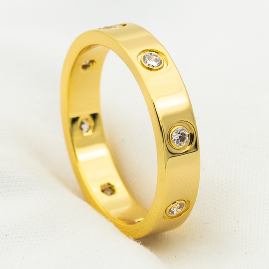 [Lumina]LOVE RING 3.6MM 8 DIAMONDS