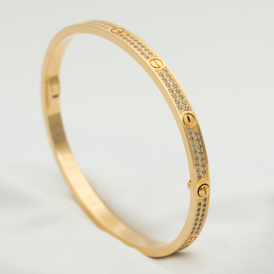 [Lumina]LOVE BRACELET 3.65MM DIAMOND-PAVED