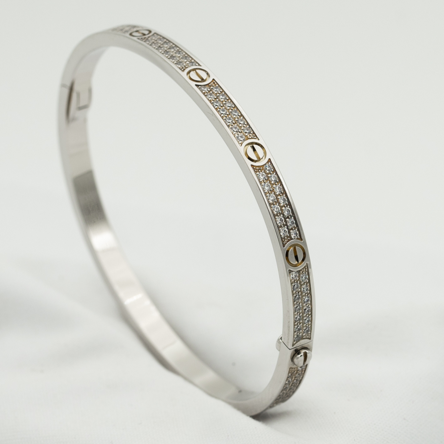 [Lumina]LOVE BRACELET 3.65MM DIAMOND-PAVED