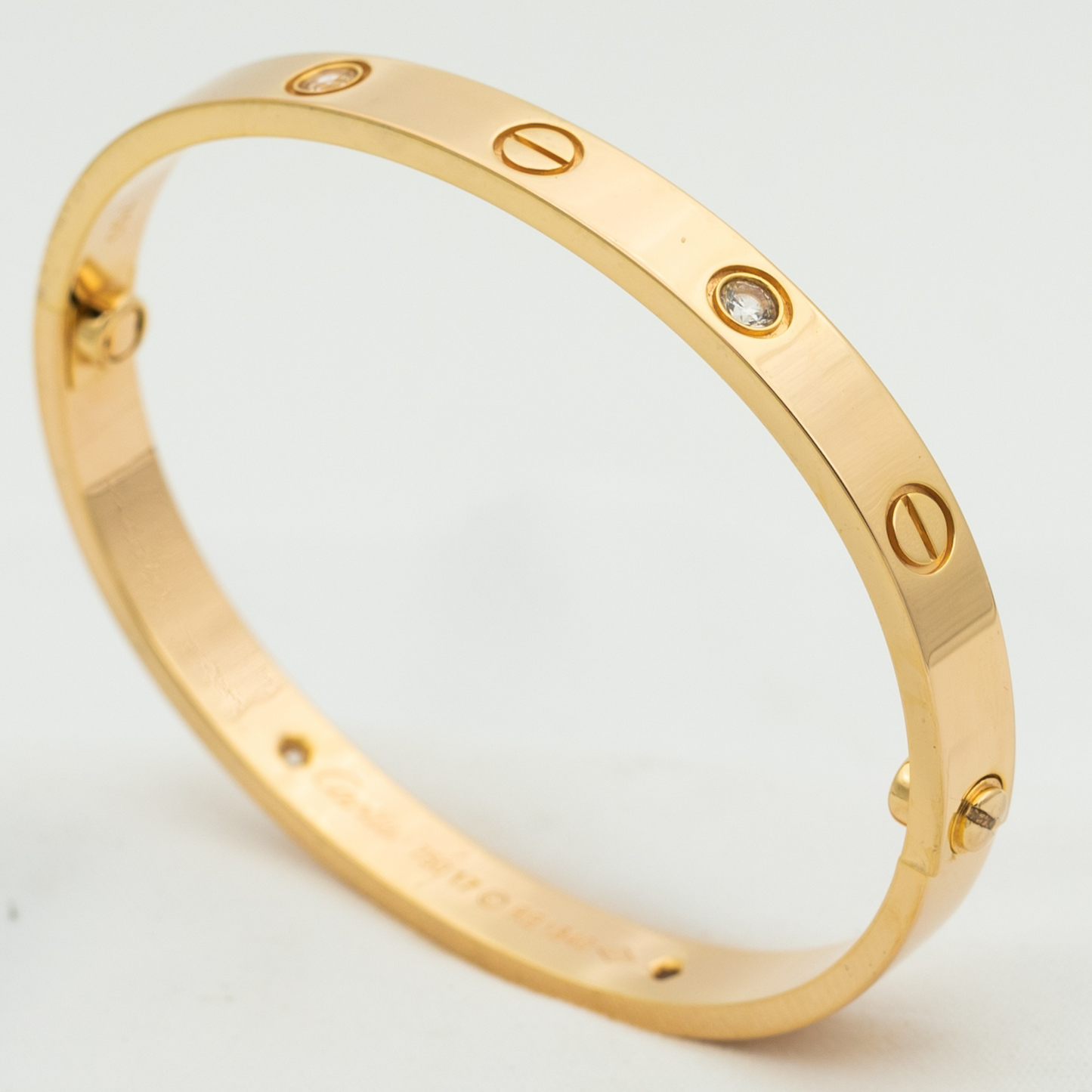 [Lumina]LOVE BRACELET 6.1MM 4 DIAMONDS