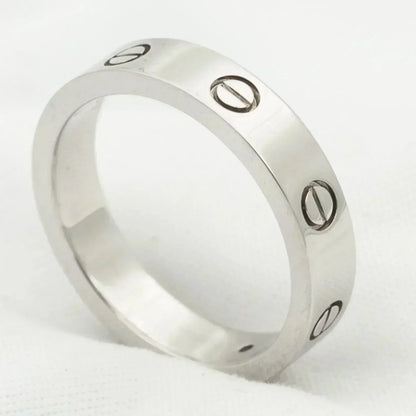 [Lumina]LOVE RING 4MM 1 DIAMOND SILVER