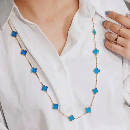[Lumina]CLOVER 20 MOTIFS TURQUOISE GOLD