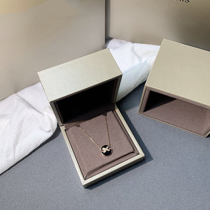 [Lumina]JEUX DE PINK GOLD DIAMOND NECKLACE