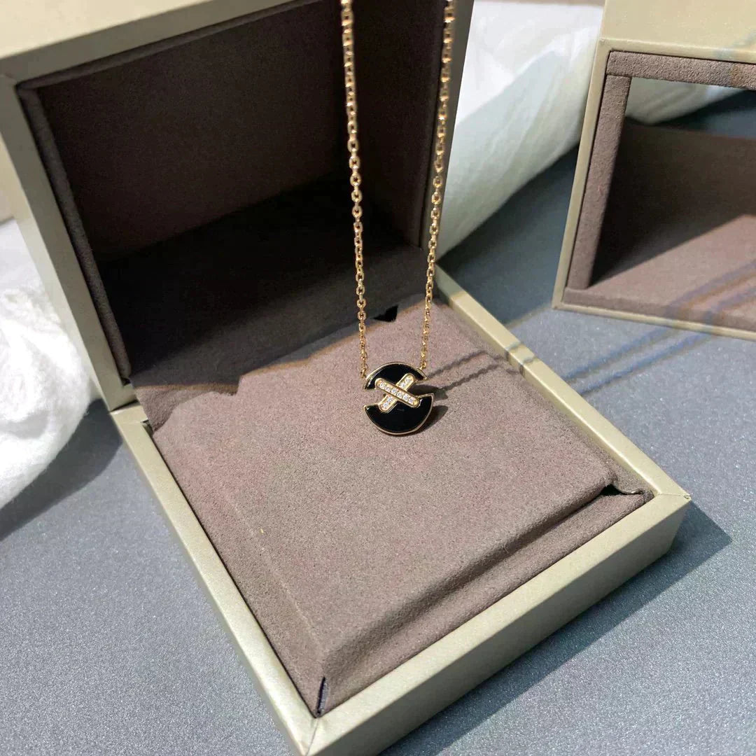 [Lumina]JEUX DE Lumina GOLD DIAMOND NECKLACE