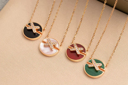 [Lumina]JEUX DE Lumina GOLD DIAMOND NECKLACE